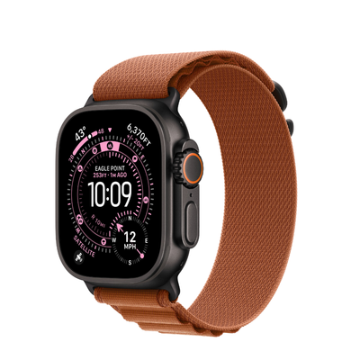 Apple Watch Ultra 3 — Black Titanium + Alpine Loop - GPS+Cellular