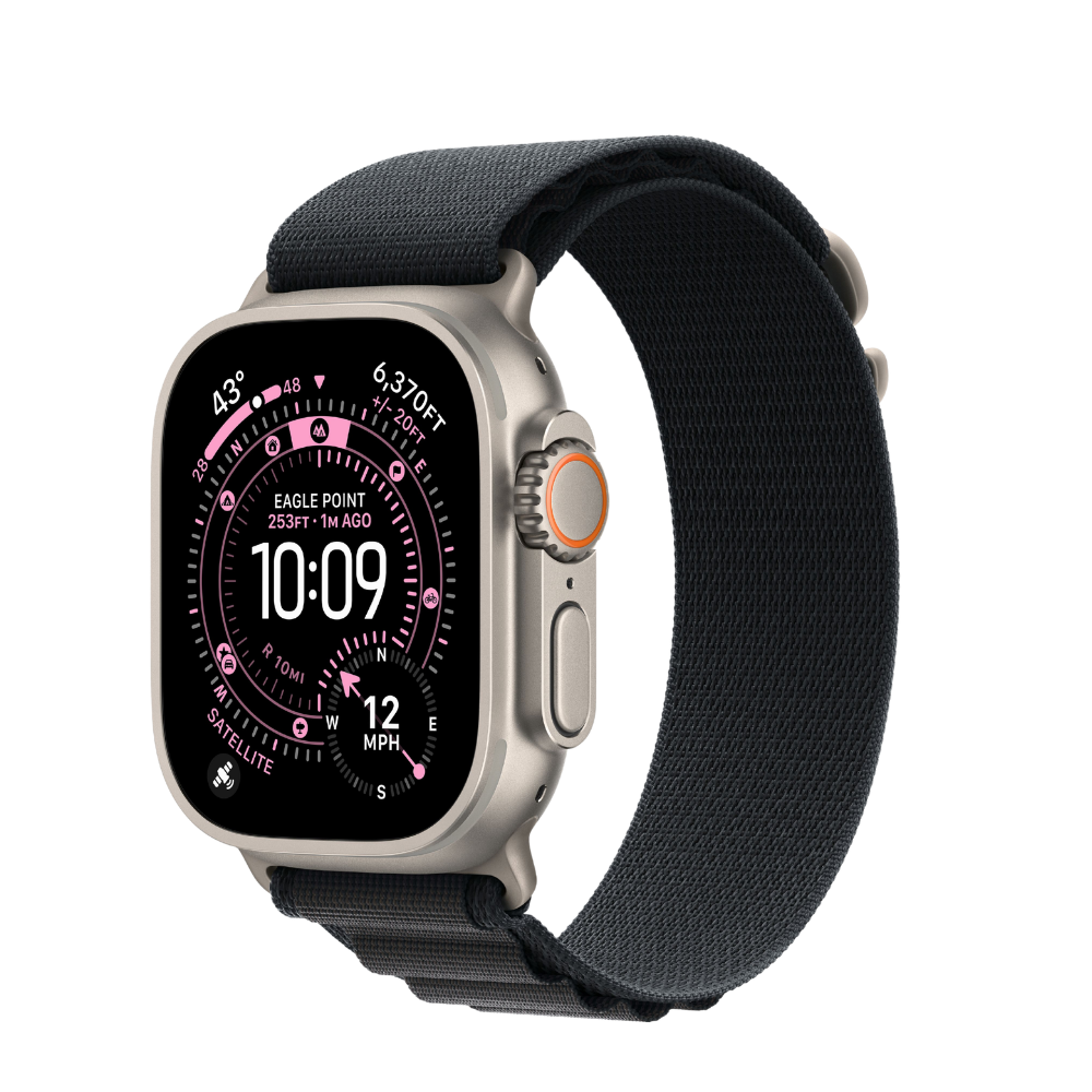 Apple Watch Ultra 3 — Natural Titanium + Alpine Loop - GPS+Cellular