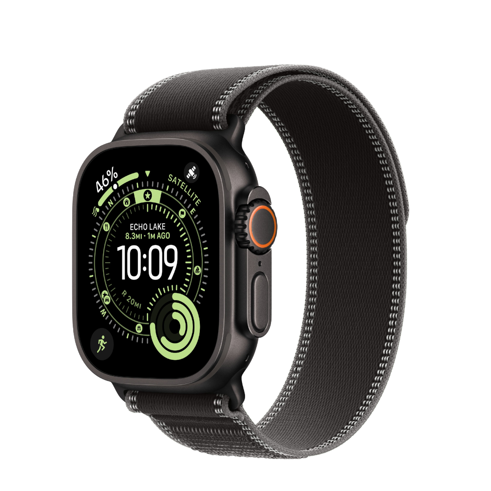 Apple Watch Ultra 3 — Black Titanium + Trail Loop - GPS+Cellular