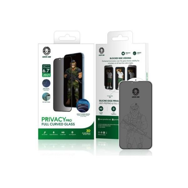 9H Steve Strong Full Glass Protector Privacy